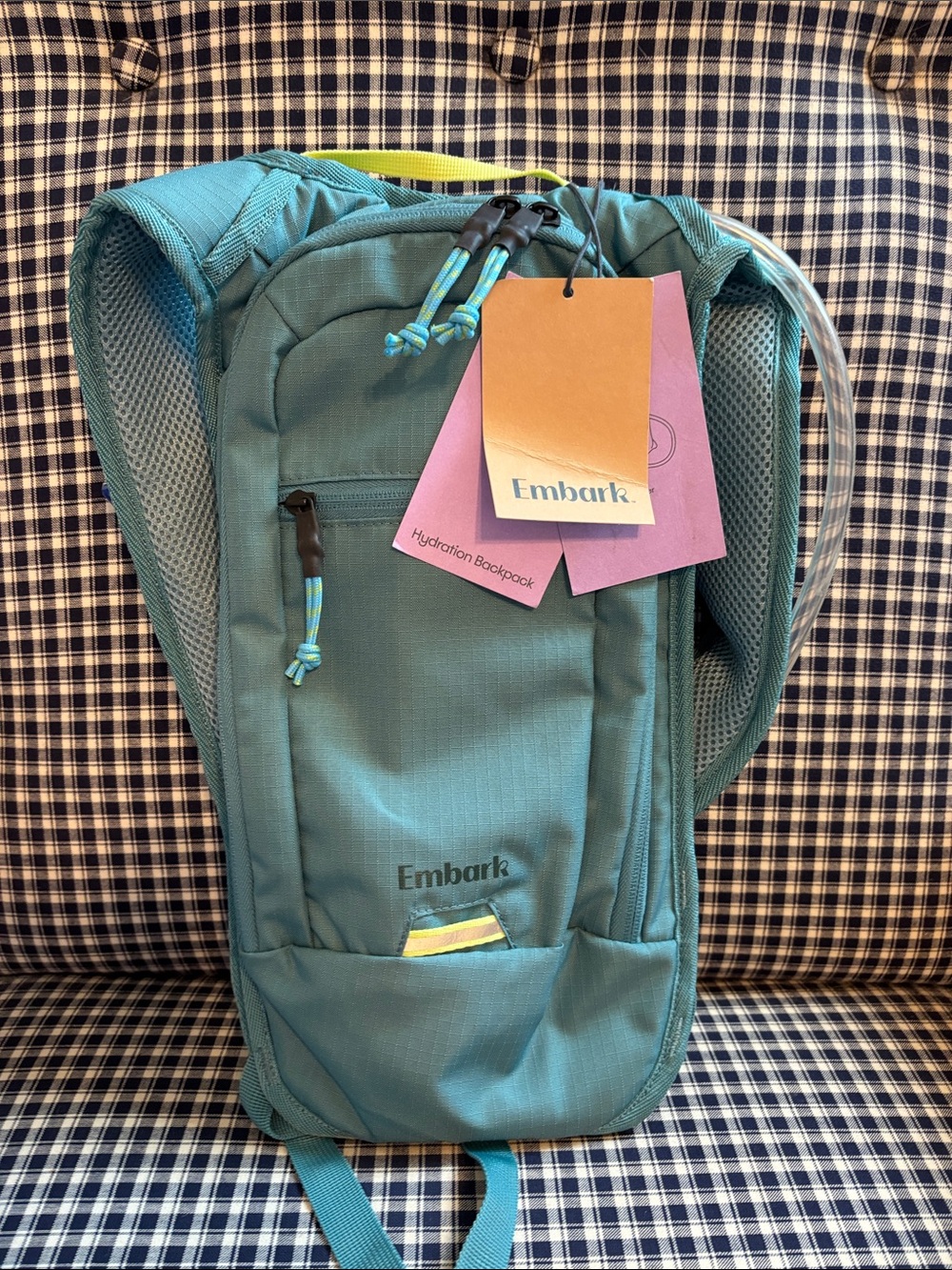 Embark Teal Hydration Backpack for Men